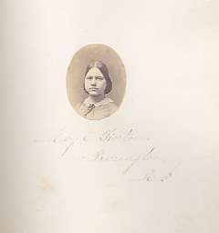 [Mary E. Horton]