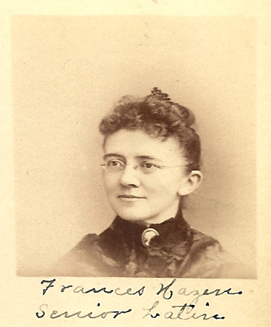 [Frances Hazen]