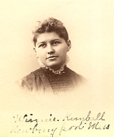 [Winnie Kimball]