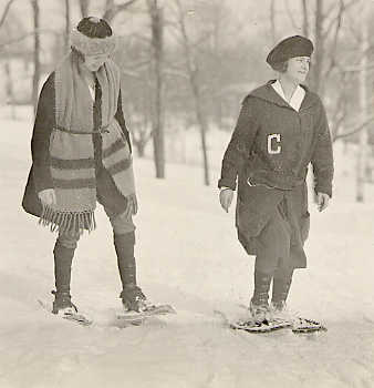 [Snowshoeing]