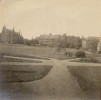 [Dorms around the Green]