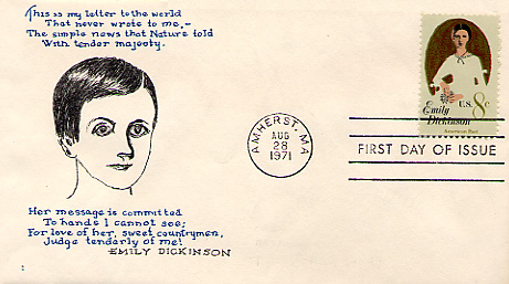 The Emily Dickinson Stamp The Emily Dickinson Stamp